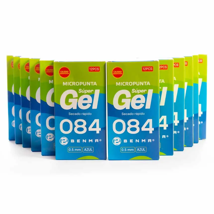Micropunta Benma Super Gel 0.5 mm de 12u