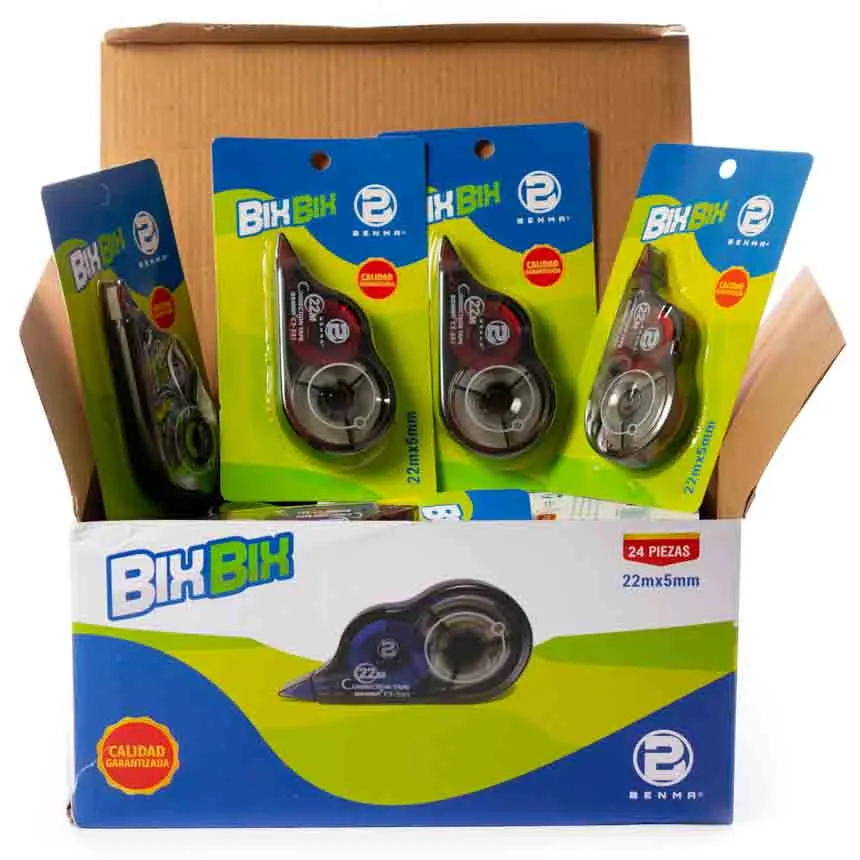 Corrector en cinta GRANDE Benma BIX BIX 5mm x 22m