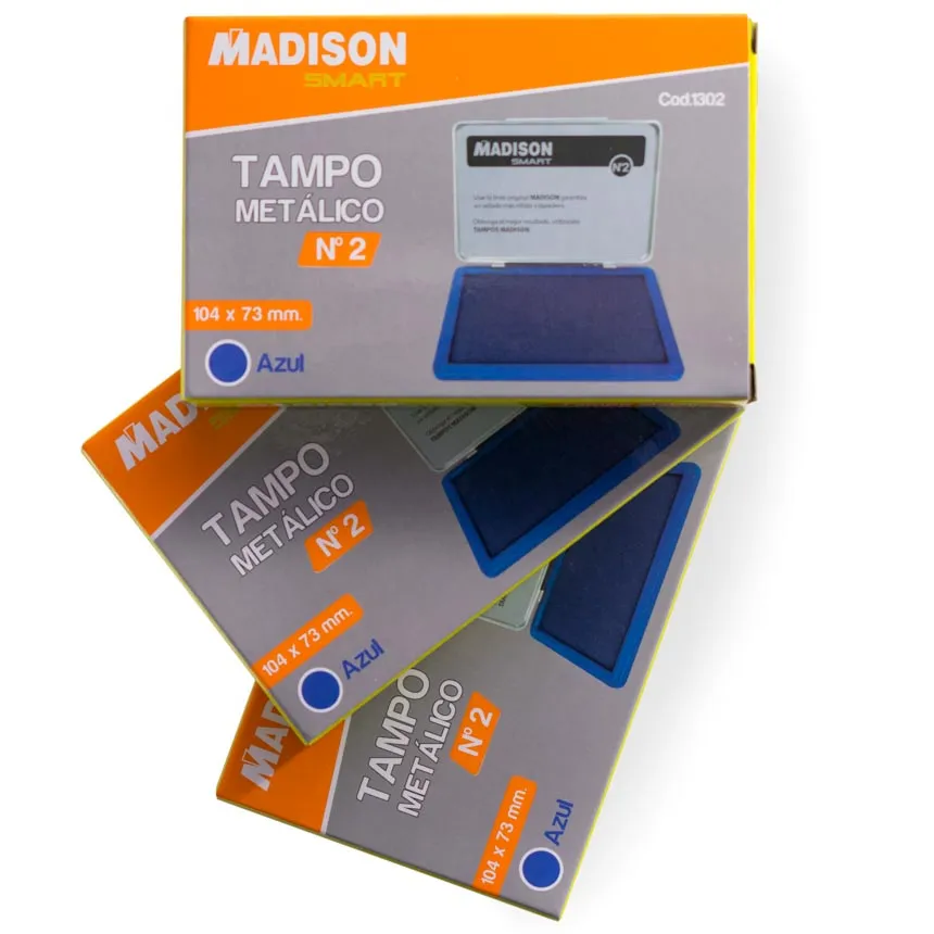 Tampo Metalico MADISON #2 (Negro)